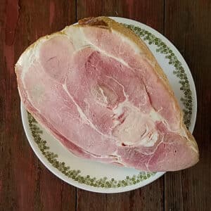 Ham, smoked and cured