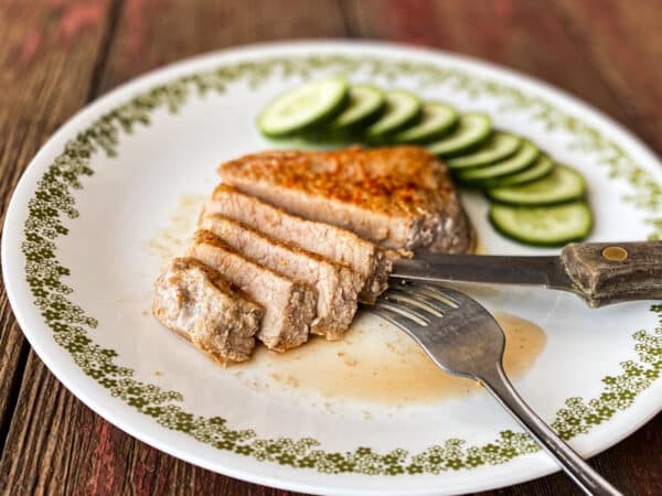 Boneless pork chops, .7lbs