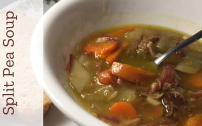 Split Pea and Ham Soup to warm you to your toes