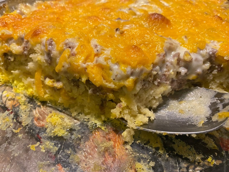 Biscuits and Gravy Casserole