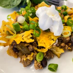 Frito Pie with ground pork