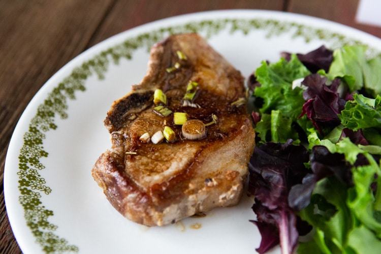 The “Goodest” Honey Balsamic Pork Chops
